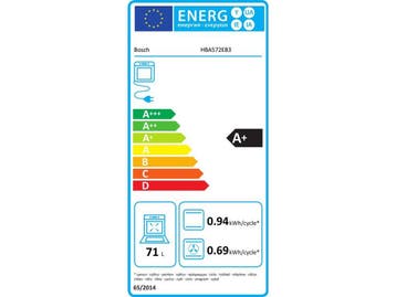 Bosch HBA572EB3 - Serie 4 - Inbouwoven - 71 L - Eenvoudig te, Verzenden, Zo goed als nieuw