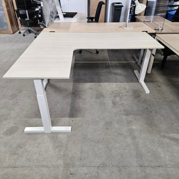 Gispen hoekbureau - 180x160 cm | linkse hoek, Huis en Inrichting, Bureaus, Ophalen of Verzenden, Nieuw