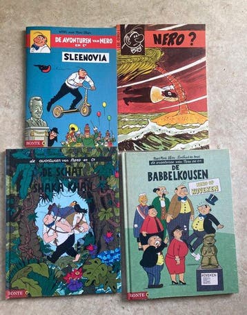 Nero - De babbelkousen / Nero op koveken / De schat shaka, Boeken, Nieuw