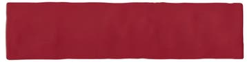 Wandtegel Equipe Handvorm Langwerpig Ritmo Rood Glans 7,5x30, Doe-het-zelf en Verbouw, Nieuw, 20 tot 40 cm, 10 m² of meer, Wandtegels
