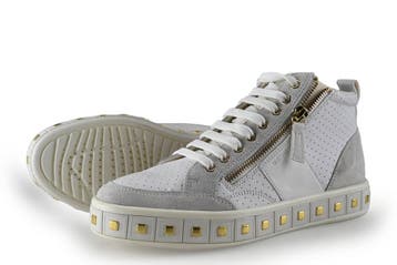 Geox Hoge sneakers in maat 38 Wit, Geox, Verzenden, Wit, Sneakers of Gympen