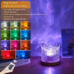 Crystal Water Ripple Lamp - 16 Kleuren - USB Oplaadbaar, Verzenden, Nieuw