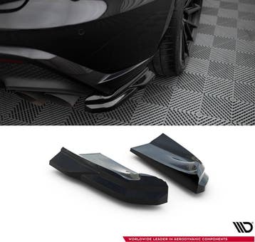 Rear Side Splitters voor Porsche Macan GTS Mk1 Facelift 2, Ophalen of Verzenden