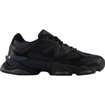 New Balance 9060 Triple Black Leather Mens (Onbekend), Kleding | Heren, Schoenen, Verzenden, Nieuw, Zwart, New Balance