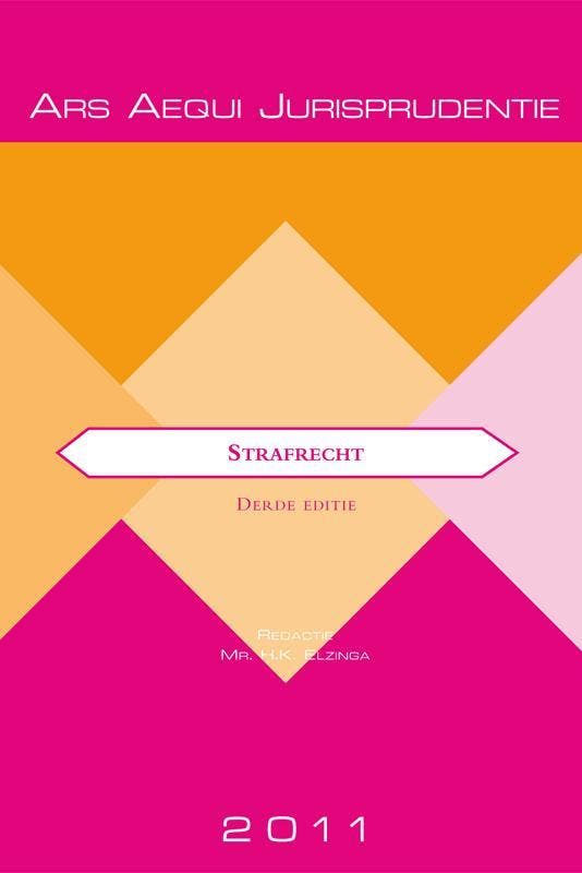 Jurisprudentie Strafrecht 2011 druk 1 9789069168166, Boeken, Schoolboeken, Zo goed als nieuw, Verzenden