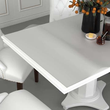 vidaXL Tafelbeschermer 90x90 cm 1,6 mm PVC mat, Verzenden, Nieuw