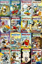 Gratis verzending! Compleet Donald Duck Pockets 143 t/m 158, Verzenden, Complete serie of reeks, Zo goed als nieuw, Donald Duck