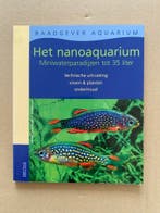 Mini-Aquarium tot 35 liter - Techniek  - Vissen - Planten -, Verzenden, Zo goed als nieuw, Vissen