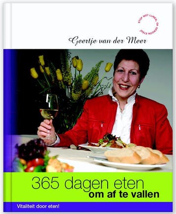 365 dagen eten om af te vallen 9789079180059 G. van der Meer, Verzenden, Zo goed als nieuw, G. van der Meer