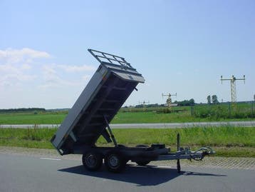 Fripaan ZTK27 achterwaartse kipper afm. 270x160cm 2700kg, Auto diversen, Ophalen, Gebruikt