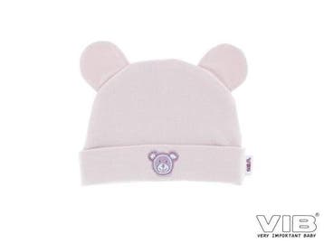 VIB Muts met Oortjes IM BEARY CUTE Rose Smoke, Hobby en Vrije tijd, Ophalen of Verzenden, Nieuw