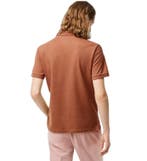 2dekans | Lacoste Petit Piqué Polo Slim Fit – Bruin – Maat, Kleding | Heren, Ophalen of Verzenden, Zo goed als nieuw, Bruin, Lacoste