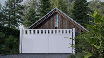 Livorno vouwpoort | Van Klompenburg Hekwerken, Tuin en Terras, Tuinpoorten, Verzenden, Nieuw