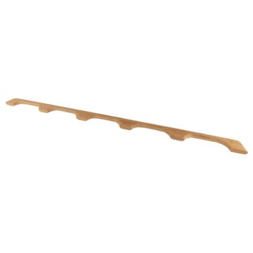 Handreling Teak 5 grepen - 135 cm, Watersport en Boten, Ophalen of Verzenden, Nieuw
