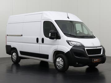 Peugeot Boxer 140PK L3H2, Stof, Gebruikt, Euro 6, Wit