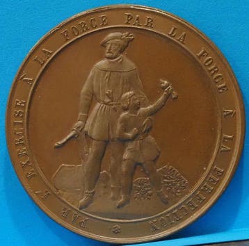Duitsland. Medal 1876 - Schützenfest Laussane (Zonder