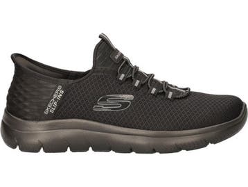Skechers SUMMITS - HIGH RANGE Heren Instappers - Zwart, Kleding | Heren, Verzenden, Zo goed als nieuw