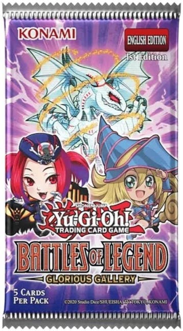Yu-Gi-Oh! TCG - Battles of Legend: Glorious Gallery, Hobby en Vrije tijd, Verzamelkaartspellen | Yu-gi-Oh!, Verzenden, Nieuw