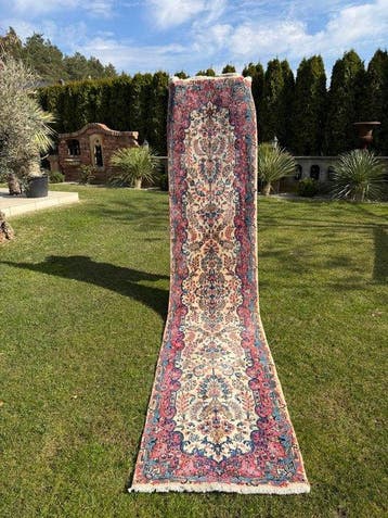 Top Indo Kirman Runner - Tapijt - 415 cm - 75 cm, Nieuw