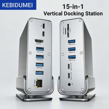 15-in-1 USB-C Docking Station met 4K60Hz, PD 100W en Gigabit, Computers en Software, Verzenden, Nieuw