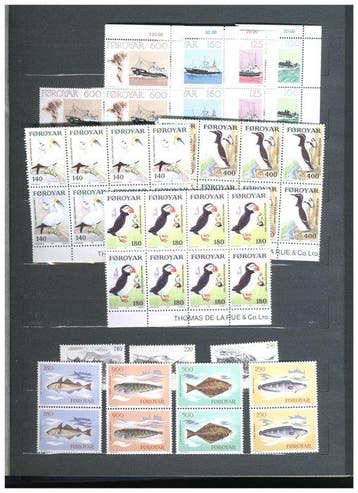 Faeröer-eilanden - IJsland - Noorwegen - Zweden -, Postzegels en Munten, Gestempeld