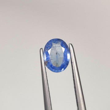 Zonder minimumprijs - 1 pcs Blauw Saffier - 1.24 ct -, Nieuw