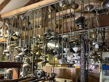 Klassieke Lamp Armaturen, Partijgoed, Industriele Armaturen, Ophalen, Gebruikt, Metaal, Klassiek, Industrieel, Vintage Lamp Armaturen