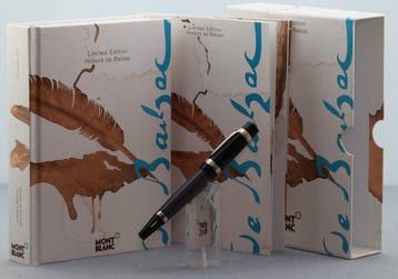 Montblanc - writer edition Honore De Balzac - Vulpen, Verzamelen, Pennenverzamelingen, Nieuw
