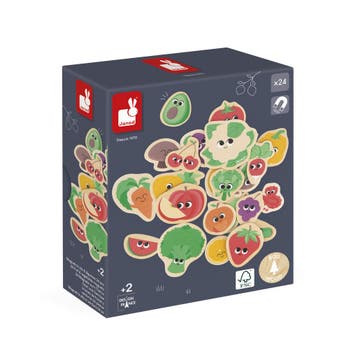 Janod magneten speelgoed groente en van €13,99 voor €13,90, Ophalen of Verzenden, Nieuw