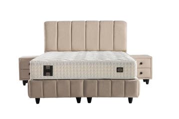 Opberg Boxspring Edessa - diverse maten, Huis en Inrichting, Slaapkamer | Boxsprings, Verzenden, Nieuw, Tweepersoons