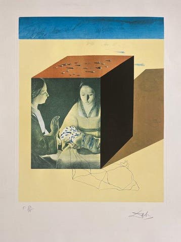 Salvador Dali (1904-1989) - Caring for a Surrealist Watch -