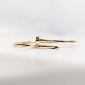 Cartier - Armband - 18 karaat Geel goud - maar een spijker