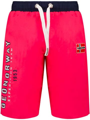 Geographical Norway Zwembroek Qoderato Fluo Pink, Kleding | Heren, Badmode en Zwemkleding, Verzenden, Roze