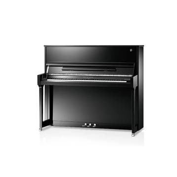 Fridolin Schimmel F130 T SP chroom piano, Nieuw, Zwart, Piano