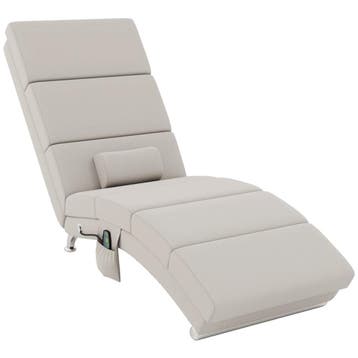 Elektrische Relaxstoel Massagestoel Met Ligfunctie Warmtefun, Verzenden, Nieuw