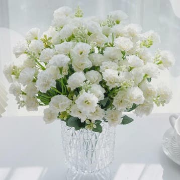 Kunstbloemen - 5 Takken Kleine Anjers (15 Bloemhoofden) - De, Verzenden, Nieuw
