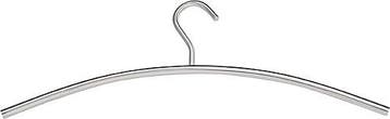 BASICS LB432 Kledinghanger rvs, Verzenden, Nieuw