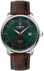 Zeppelin 8160-4 LZ-120 Bodensee automatisch heren horloge, Overige merken, Staal, Verzenden, Polshorloge