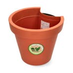 Regenpijp bloempot | Ecken & Kanten | Ø 23.5 cm, Tuin en Terras, Verzenden, Nieuw