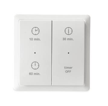 Zehnder RF timer draadloos voor Comfofan 3 tijden - wit, Ophalen of Verzenden, Nieuw, Afzuiger