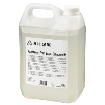 Handzeep | 5L | Foam | Neutrale Geur | PH-Neutraal All Care, Verzenden, Nieuw in verpakking