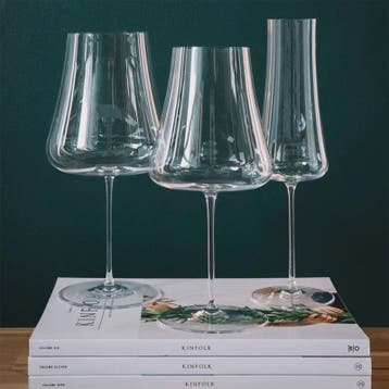 JINYOUJIA 1000ml Handgemaakt Kristallen Wijnglas - Volcano M, Verzenden