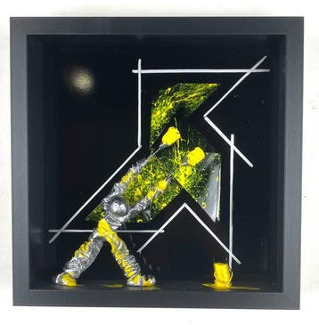 Bernard Saint-Maxent - Black paper, Antiek en Kunst