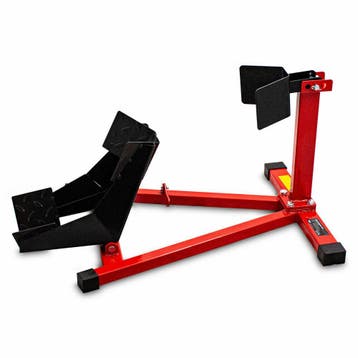 Motorstandaard voorwiel zwart / rood, Verzenden, Nieuw