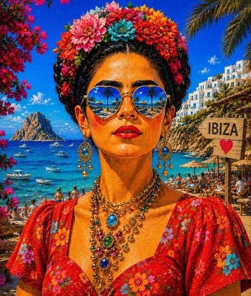 Yolanda López Calzadilla & Inés López Calzadilla - Frida en, Antiek en Kunst