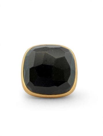 Pomellato - Ring - 18 karaat Geel goud - Zwarte Jet, Nieuw