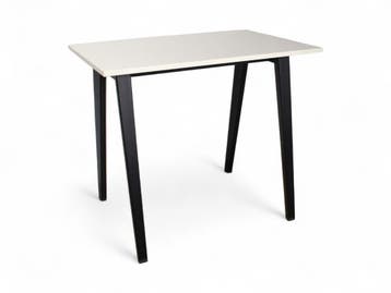 Steelcase B-Free bartafel, 120x80cm, grijs-zwart, Overige plaatsen, Ophalen of Verzenden, Gebruikt, Tafel