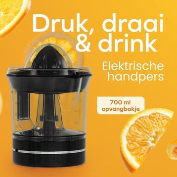2dekans | KitchenBrothers Citruspers - Compact - Handmatig -, Huis en Inrichting, Keuken | Keukenbenodigdheden, Ophalen of Verzenden