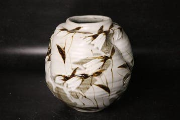 Vaas - Steengoed - Japan - Hotarubukuro Motief - Wakabayashi