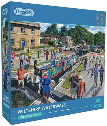 Wiltshire Waterways Puzzel (1000 stukjes) | Gibsons -, Verzenden, Nieuw